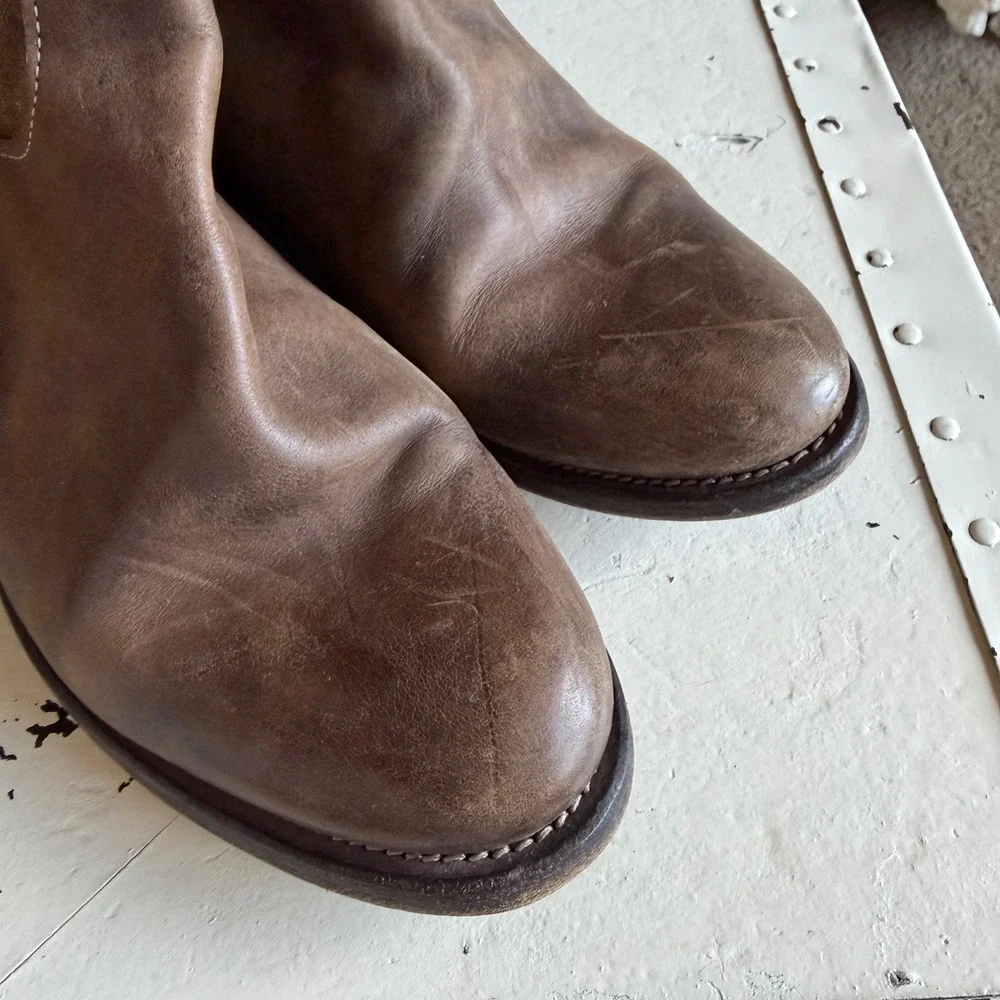 N.D.C Gerda High OTK Riding Boots 36 Leather Tall Brown Over The Knee Equestrian